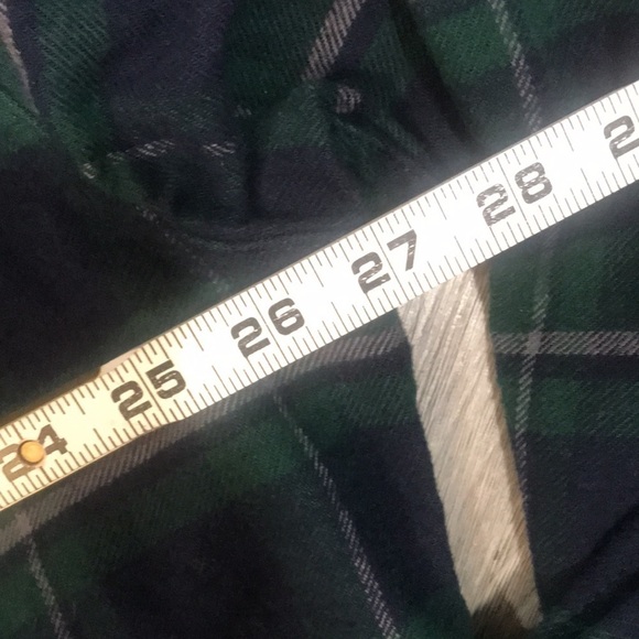 JACHS Heavy Plaid Flannel Green & Navy Blue Shirt/Jacket size XXL - Picture 10 of 10